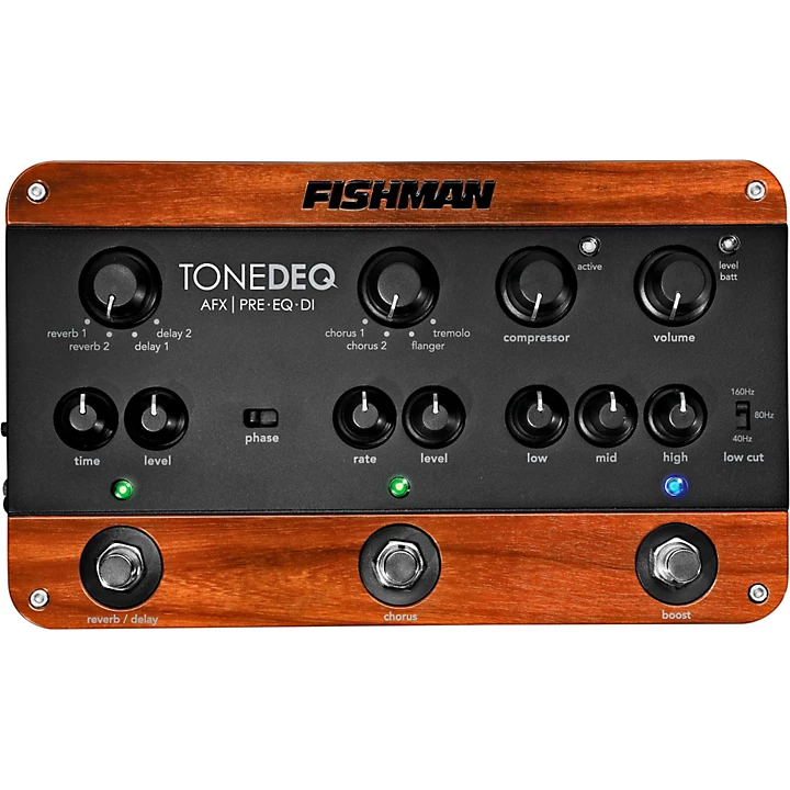 Fishman ToneDEQ Acoustic Guitar Preamp EQ Level 2