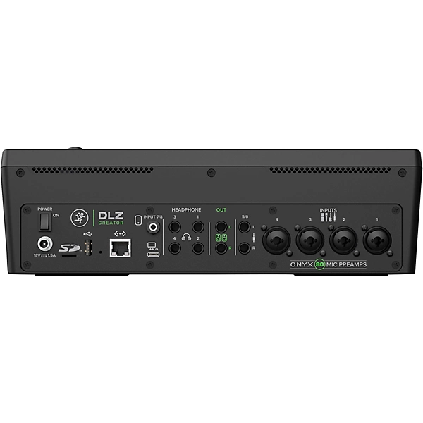 Mackie DLZ Creator Adaptive Digital Mixer for Podcasting and Streaming Level 1 M01539004000000.gc
