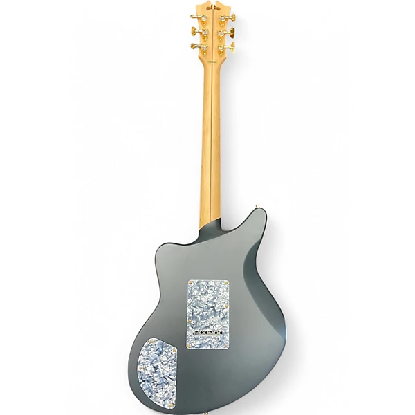 DAngelico Used DAngelico Bob Weir Deluxe Bedford Matte Stone Solid Body Electric Guitar.gc