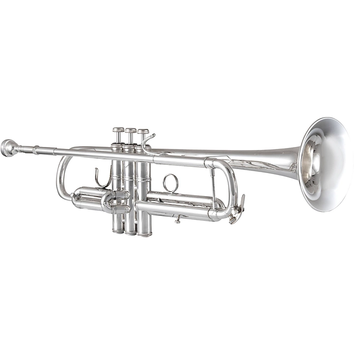 170 Stradivarius 43 Bell Series Professional Bb Trumpet with Standard Leapipe Silver plated