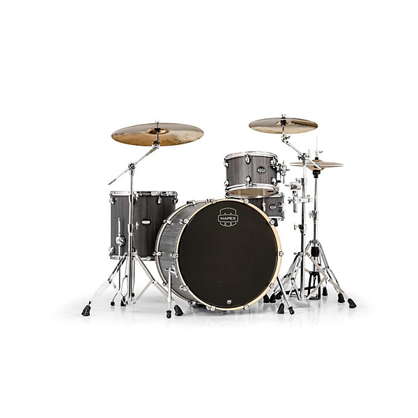 Open Box Mapex Mars Series 4 Piece Rock 24 Shell Pack Level 1 Graywood