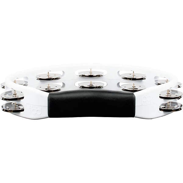 MEINL Headliner Series Molded ABS Tambourine, Dual Row White