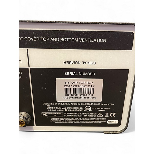 Used Universal Audio Ox Box Power Attenuator