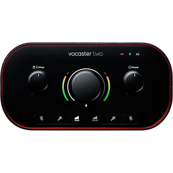 Focusrite Vocaster Two Podcasting Interface for Content Creators Level 1 L94724004000000.gc
