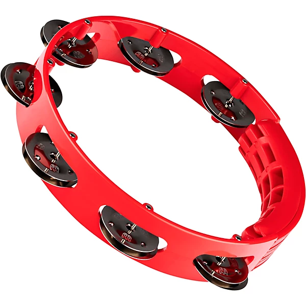 MEINL Headliner Series Single Row Tour Tambourine, 8 in. Red