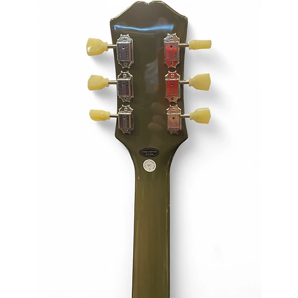 Epiphone Used Epiphone ES355 Green Hollow Body Electric Guitar.gc