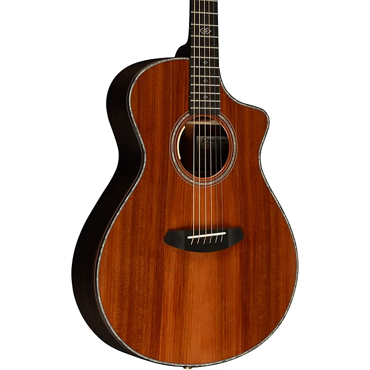 Breedlove Premier Redwood Brazilian Rosewood Thinline Limited Edition Cutaway Concert Acoustic Electric Guitar Natural