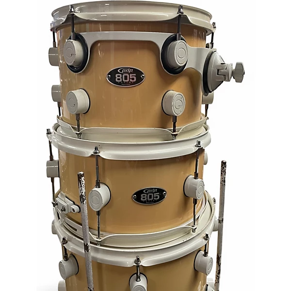 PDP by DW Used PDP by DW 5 Piece 805 series 5 Piece white Drum Kit.gc