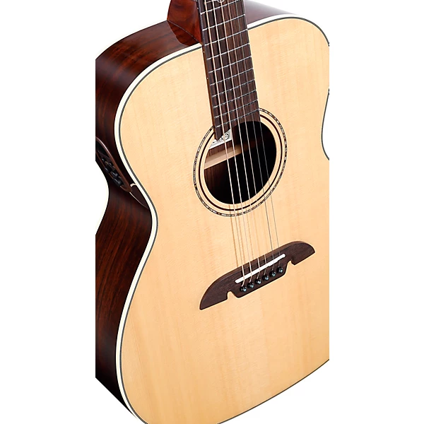 Alvarez AF70E Folk OM Acoustic Electric Guitar Natural