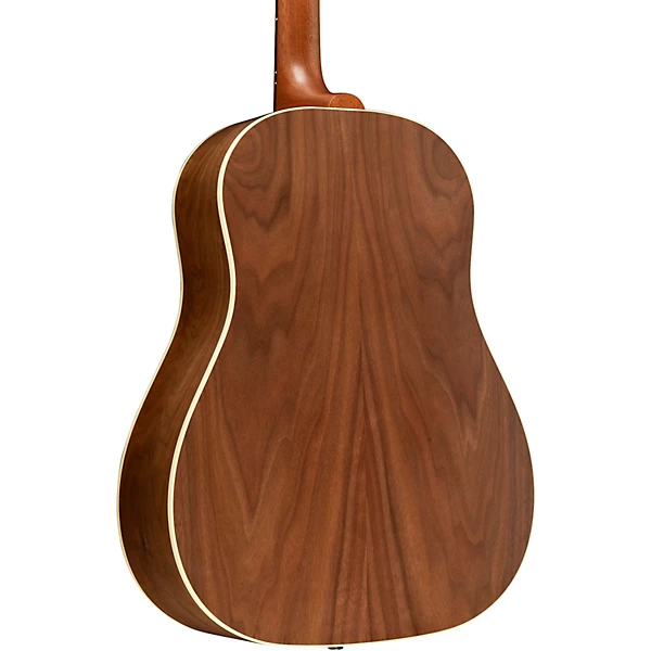 J 45 Studio Walnut Left Handed Acoustic Electric Guitar Walnut Burst