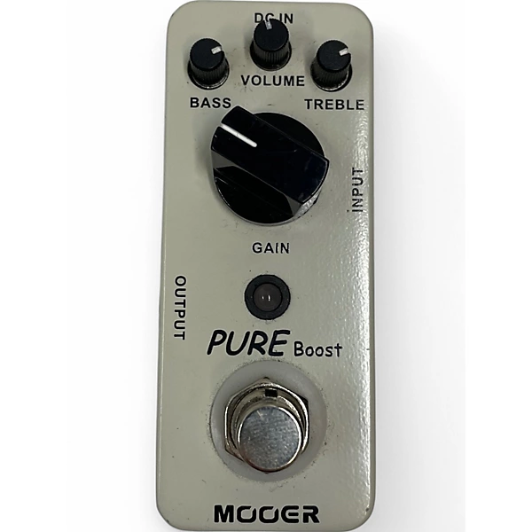 Used Mooer pure boost Effect Pedal