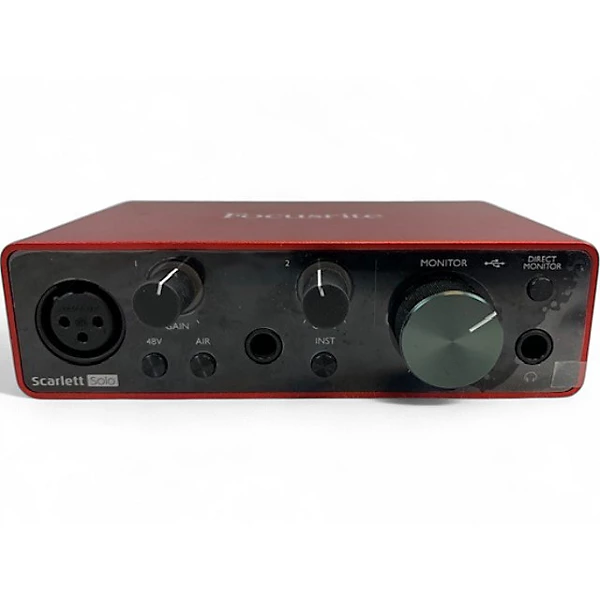 Focusrite Used Focusrite Scarlett Solo Gen 3 Audio Interface