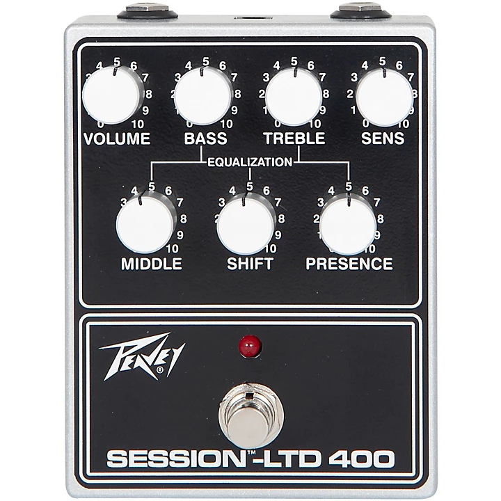 Peavey Peavey Session LTD 400 Preamp Pedal Black and White