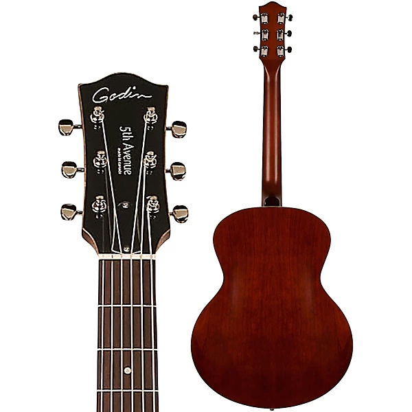 Left Handed 5th Avenue Kingpin P90 ElectrIc Guitar Cognac Burst