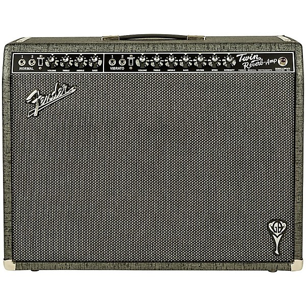 Fender GB George Benson Twin Reverb 2x12 Guitar Combo Amp Level 2 Gray