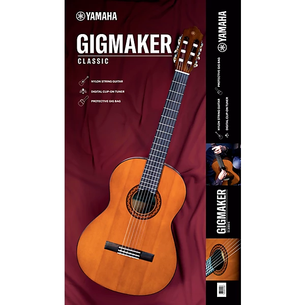C40 Gigmaker Classical Acoustic Guitar Pack Natural