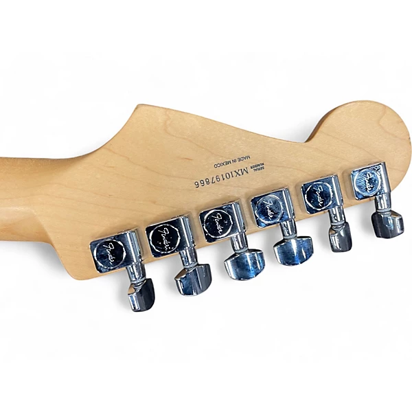 Fender Used Fender Standard Stratocaster HSS Black Solid Body Electric Guitar.gc