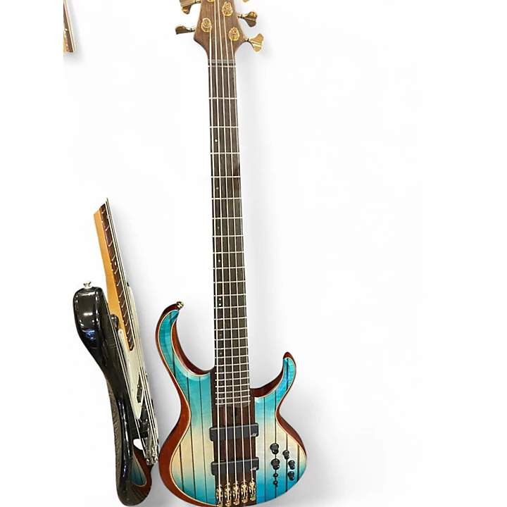 Ibanez Used Ibanez Premium BTB1935 Caribbean Islet Electric Bass Guitar.gc