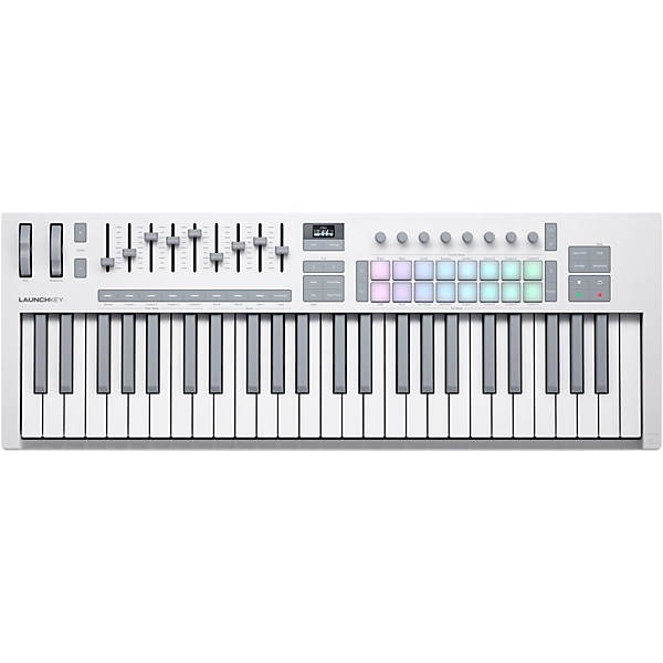 Launchkey 49 MK4 Keyboard Controller White