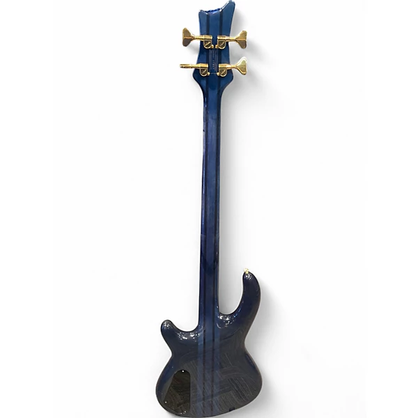 Dean Used Dean EUROPEAN CUSTOM SELECT BLUE Electric Bass Guitar.gc