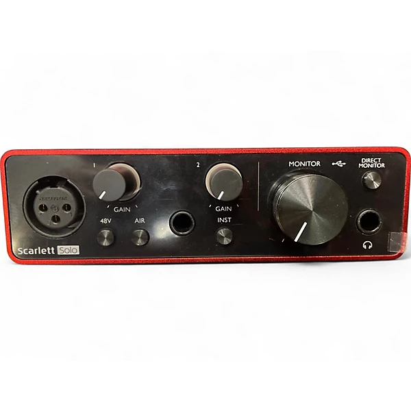 Focusrite Used Focusrite Scarlett Solo Gen 3 Audio Interface