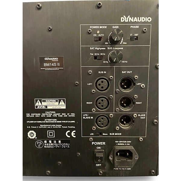 Dynaudio Acoustics Used Dynaudio Acoustics BM14S II Subwoofer.gc