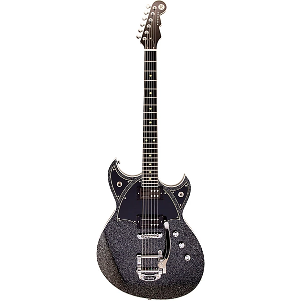 Reverend Reeves Gabrels Spacehawk Electric Guitar Black Sparkle