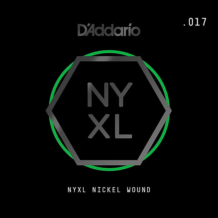 NYNW017 NYXL Nickel Wound Electric Guitar Single String 017