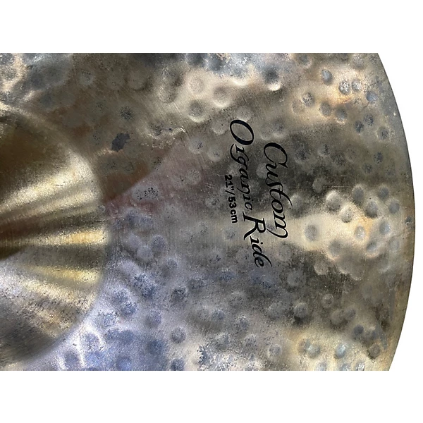 Zildjian Used Zildjian 21in k custom organic ride Cymbal