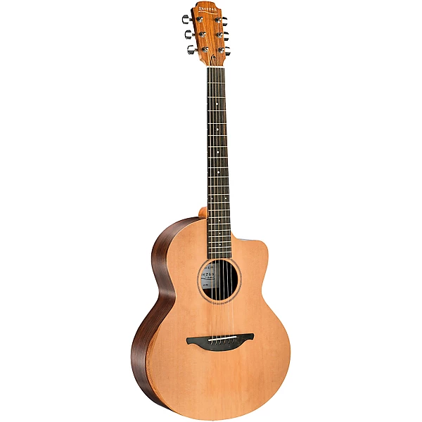 S03 Cutaway Concert Acoustic Electric Guitar Natural