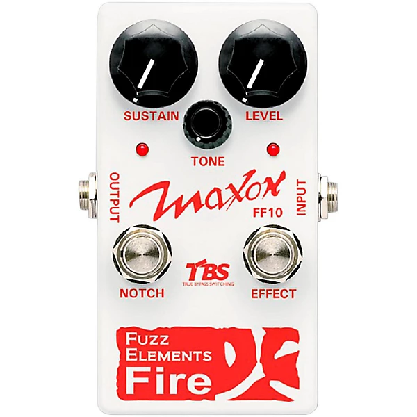 Maxon Fuzz Elements Fire Guitar Fuzz Pedal