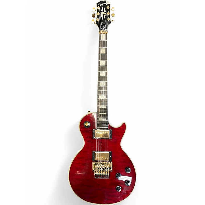 Epiphone Used Epiphone axess les paul Ruby Solid Body Electric Guitar.gc