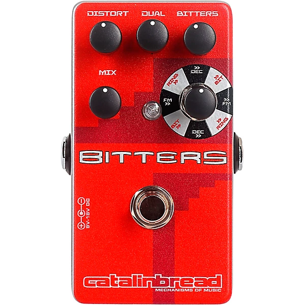 Bitters Multi Effects Modulation Pedal Red