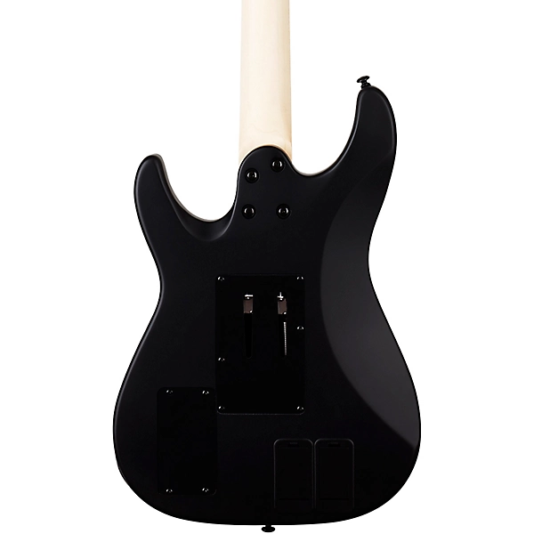 Sun Valley Super Shredder Floyd Rose Electric Guitar Satin Black Black Pickguard