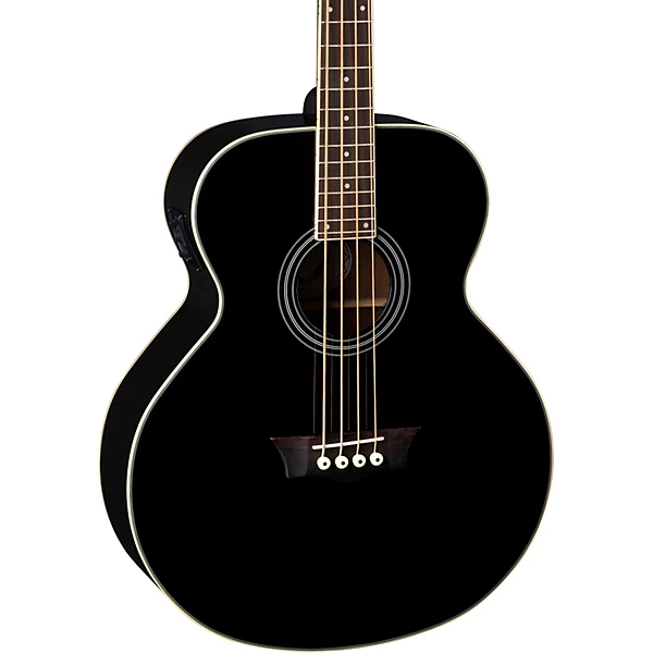 Dean EAB Acoustic Electric Bass Black