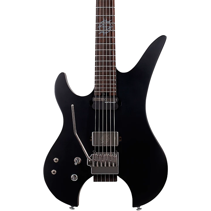 Schecter Guitar Research Synyster Gates Custom  6 TR S Headless Left Handed Electric Guitar Satin Black