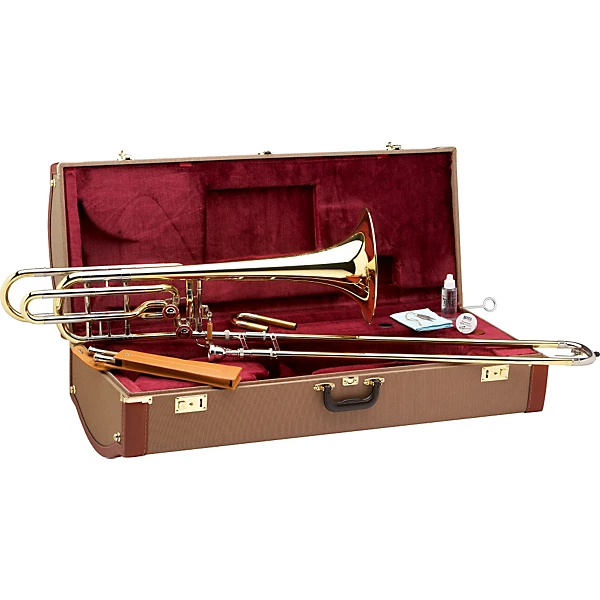 1242 Professional Series Bass Trombone Lacquer Rose Brass Bell