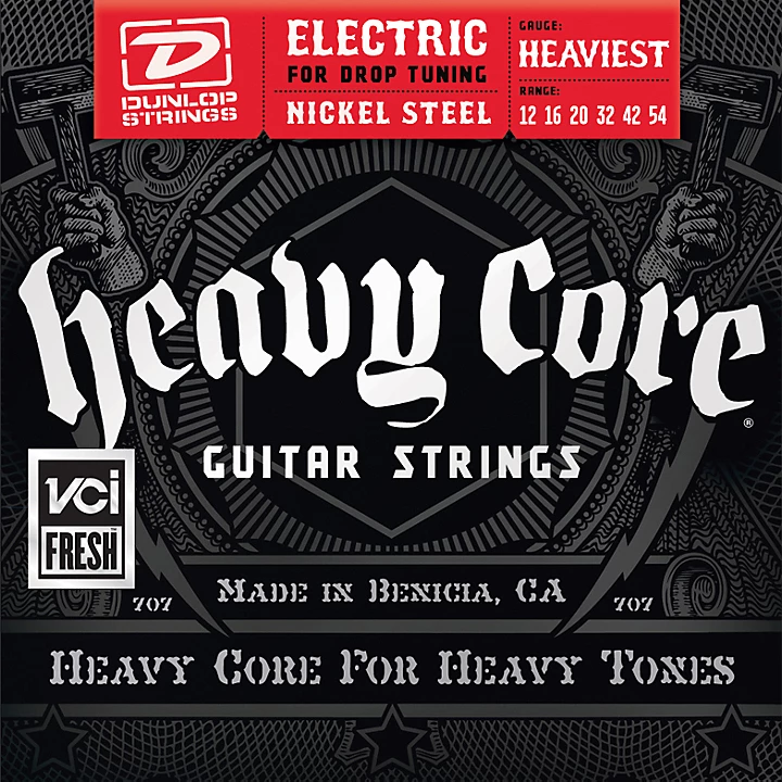 Heavy Core Electric Guitar Strings Heaviest Gauge