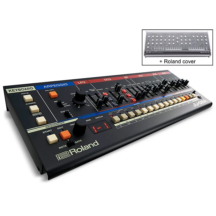 JU 06A Boutique Synthesizer with Decksaver Cover