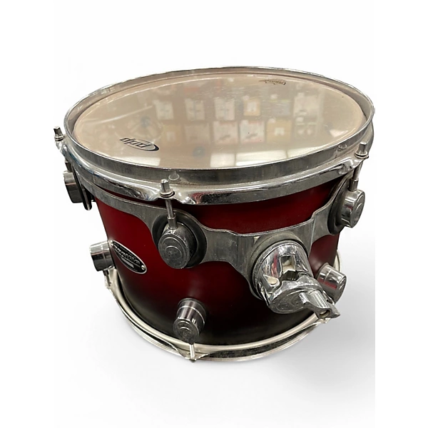PDP by DW Used PDP by DW 5 Piece FS Series Red to Black Fade Drum Kit.gc