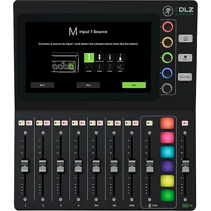 Mackie DLZ Creator Adaptive Digital Mixer for Podcasting and Streaming Level 1 M01539004000000.gc