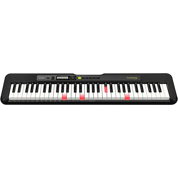 Casiotone LK S250 Lighted 61 Key Digital Keyboard Essentials Bundle Black