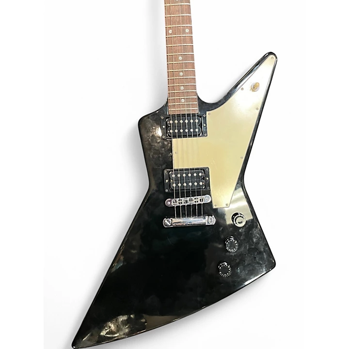 Gibson Used 2002 Gibson Explorer Black Solid Body Electric Guitar.gc
