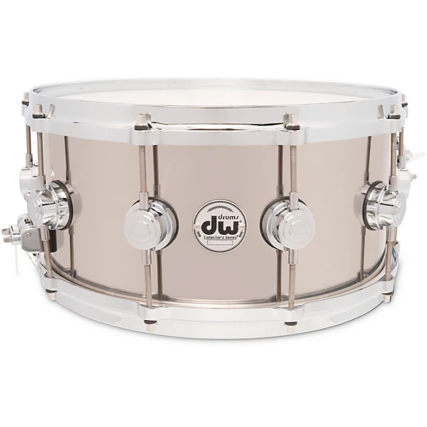Collectors Series Stainless Steel Snare Drum With Die Cast Hoops