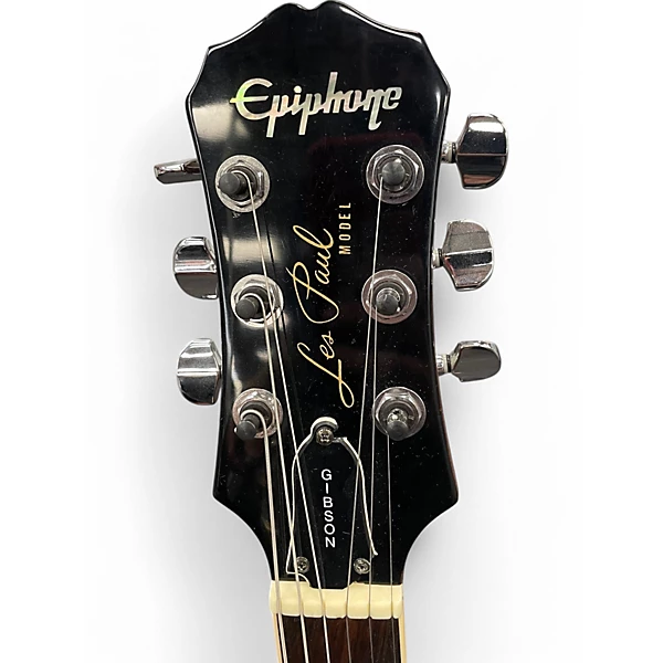 Used Epiphone Les Paul Classic Natural Solid Body Electric Guitar