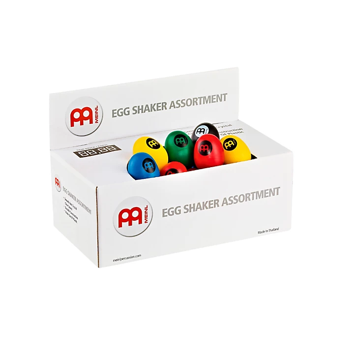 Plastic Egg Shaker Assortment Box
