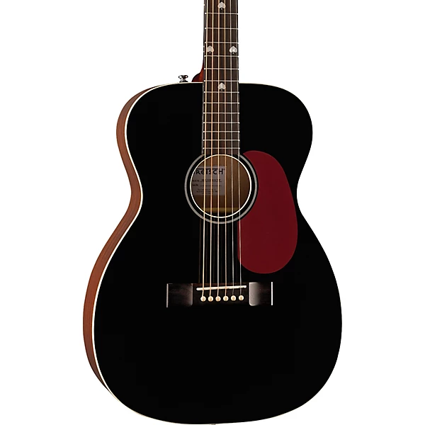 Gretsch Guitars Nick 13 Signature Outlaw Heart Grand Concert Acoustic Electric Guitar Black