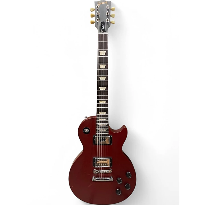 Used Gibson LPJ Worn Cherry Solid Body Electric Guitar