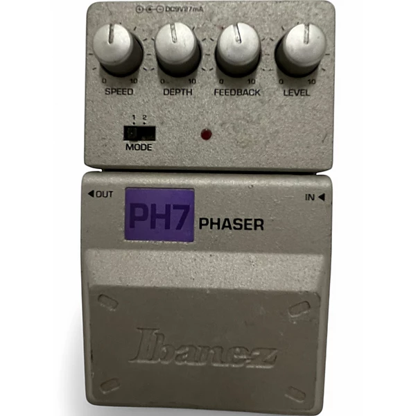 Used Ibanez PH7 PHASER Effect Pedal