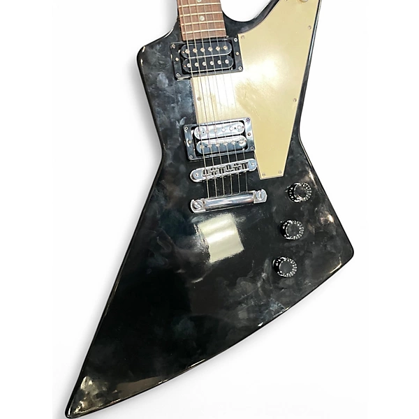 Gibson Used 2002 Gibson Explorer Black Solid Body Electric Guitar.gc